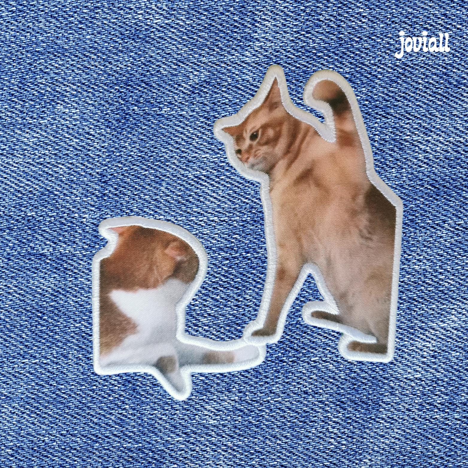 Patch "Fighting Cats"