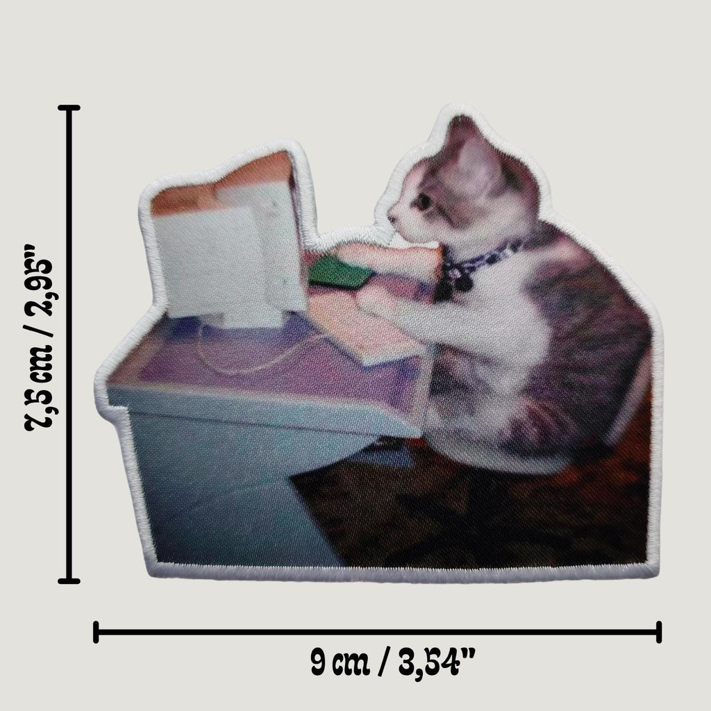 Patch "Computer Cat Meme"