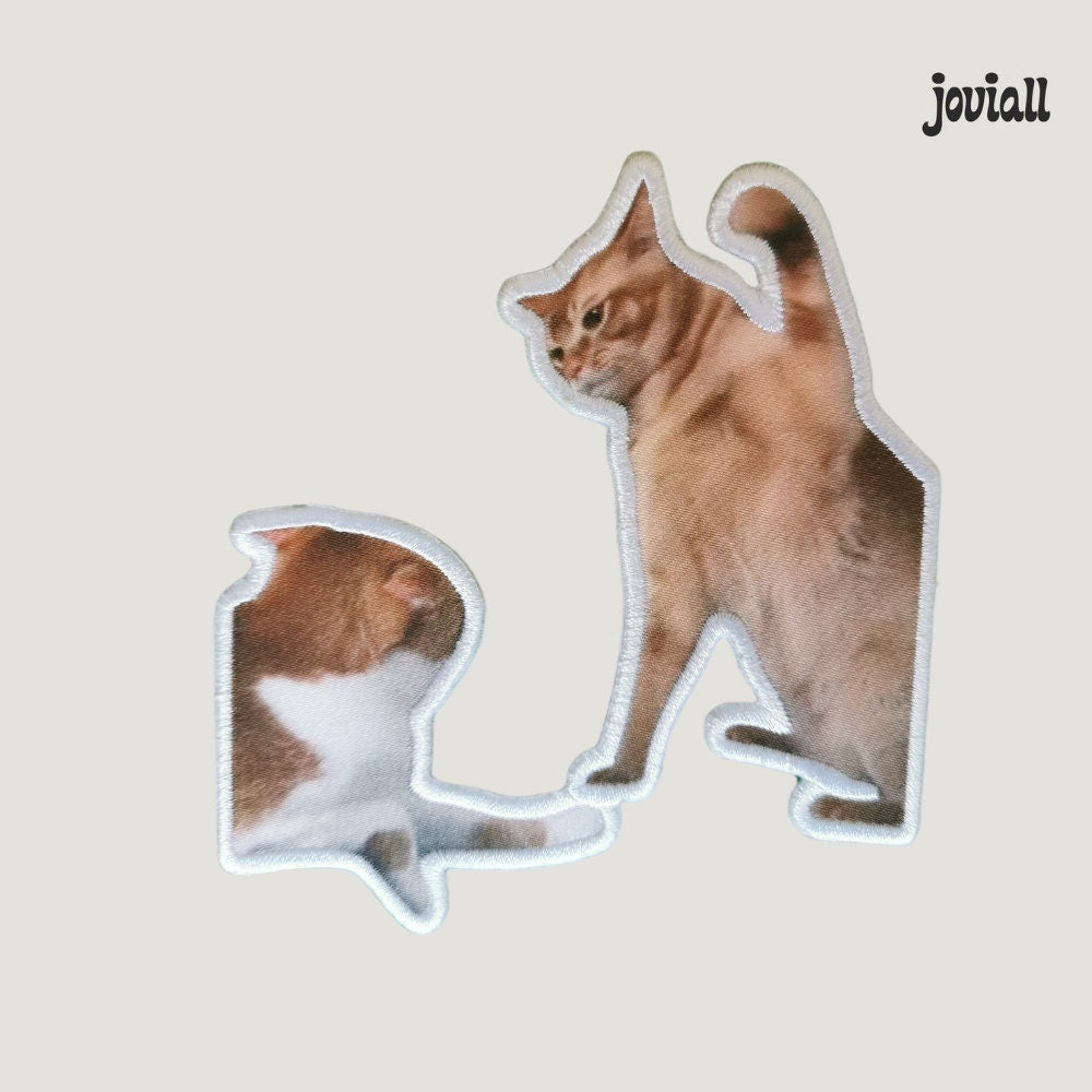 Patch "Fighting Cats"