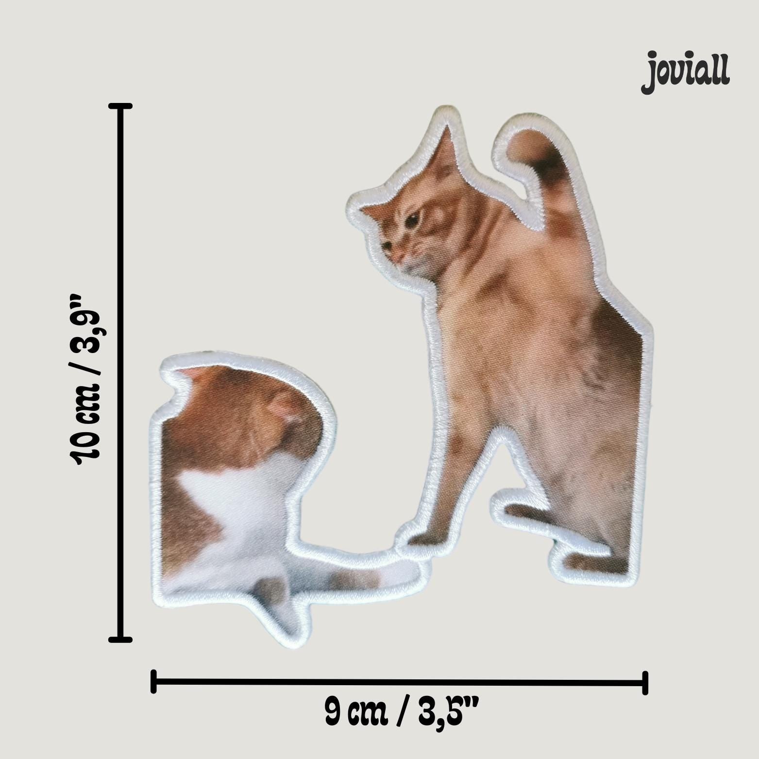 Patch "Fighting Cats"