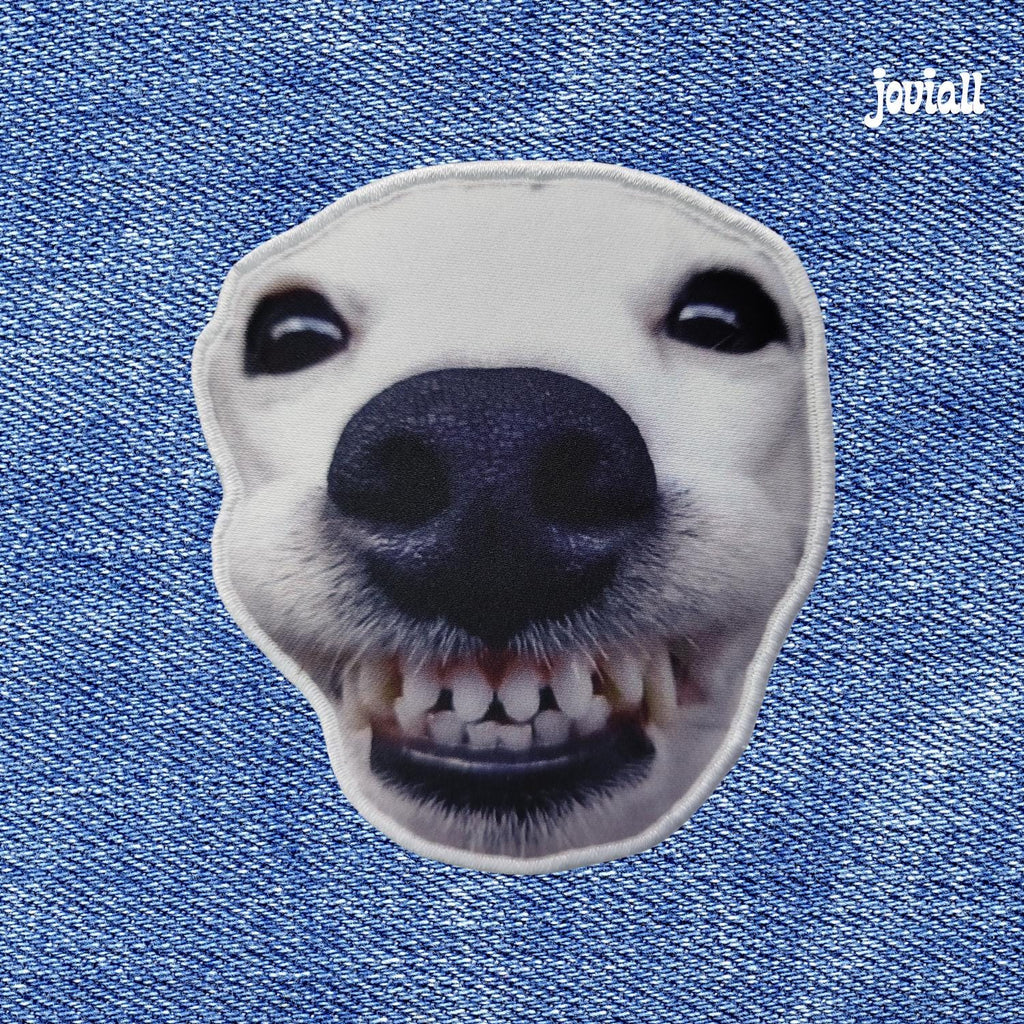 Patch "Dog Smiling Meme"