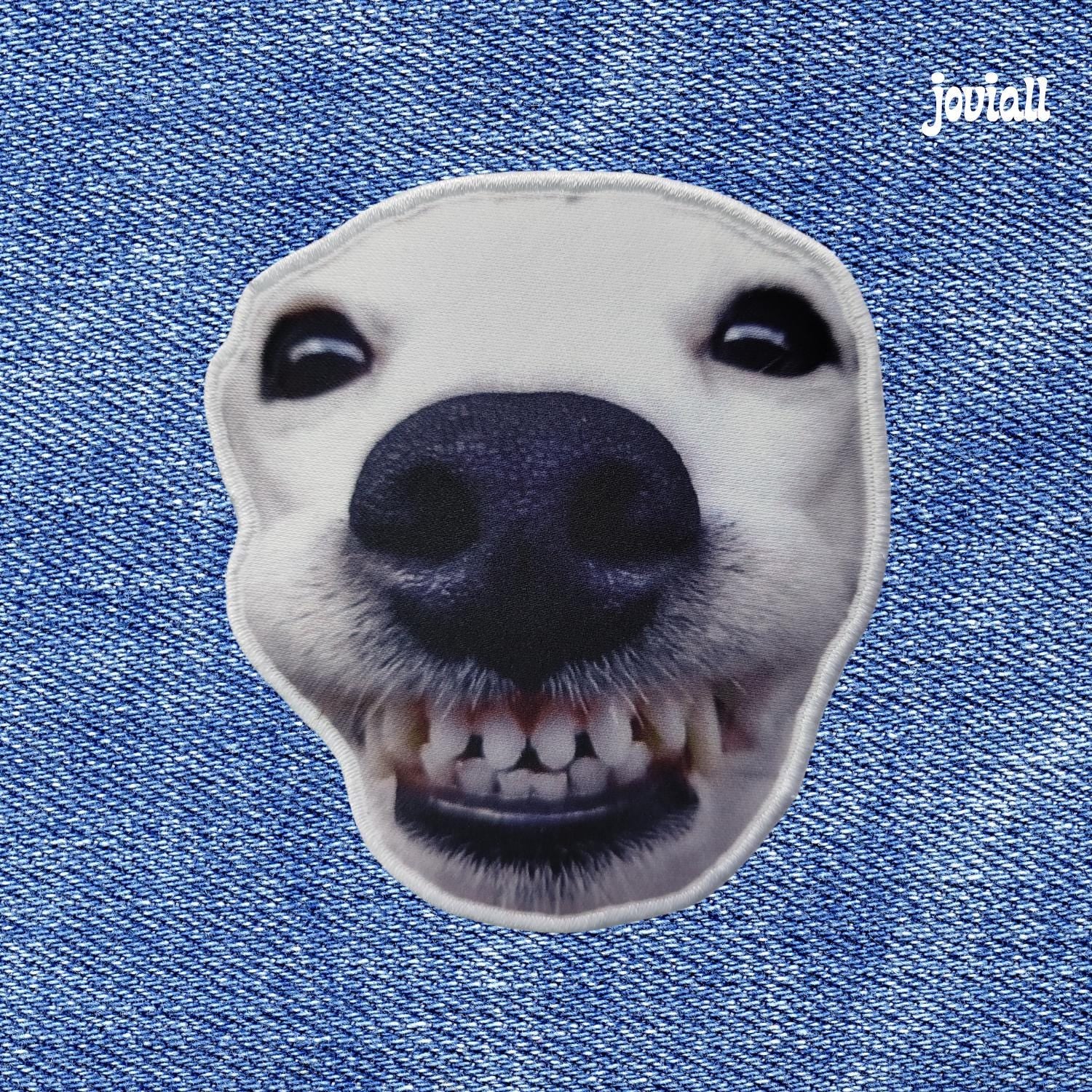 Patch "Dog Smiling Meme"