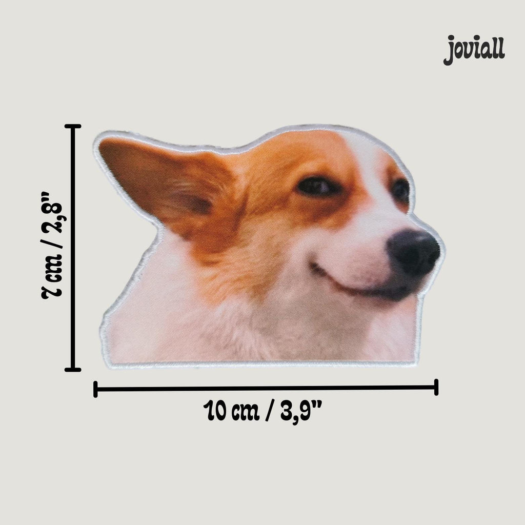 Patch "Smiling Dog Meme"