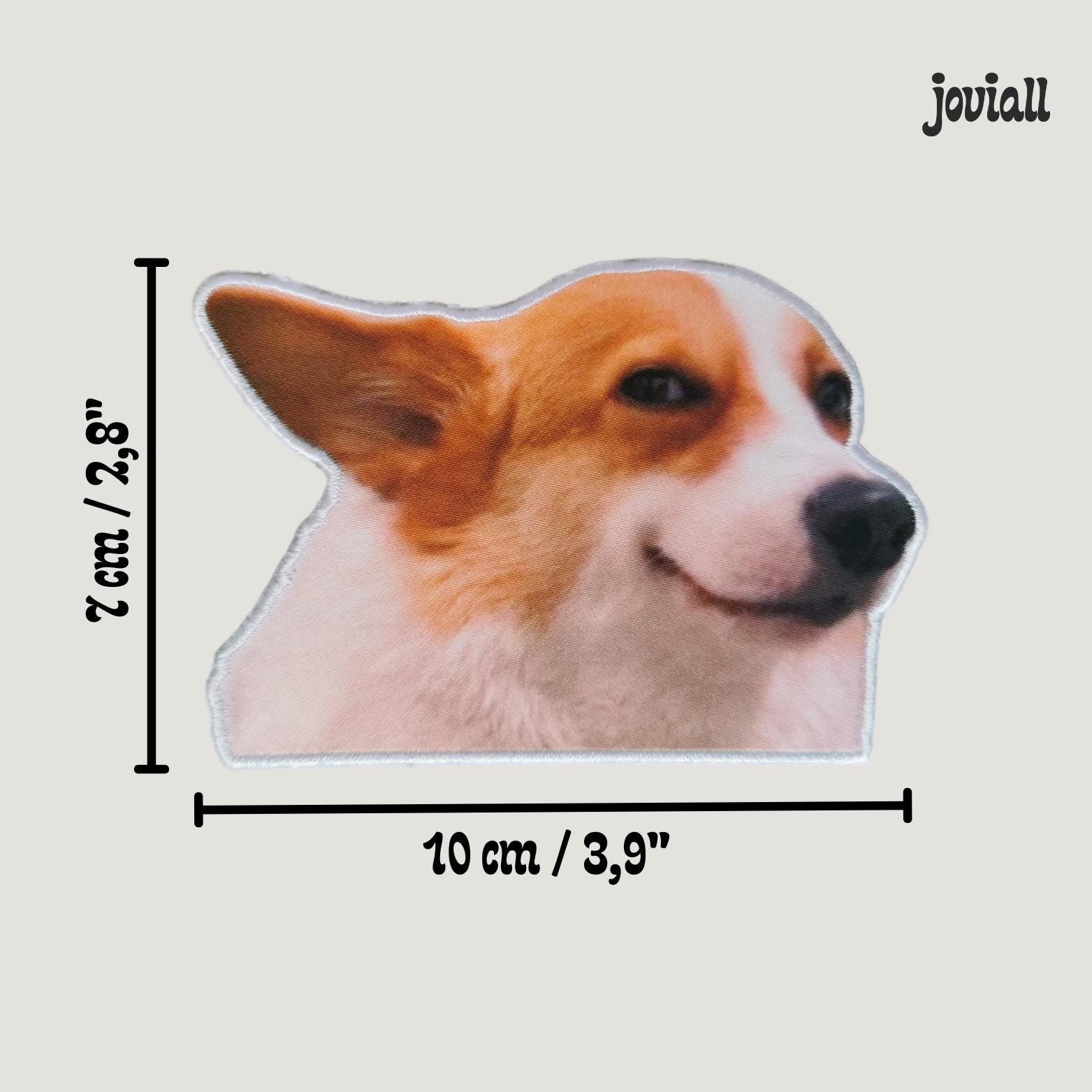 Patch "Smiling Dog Meme"